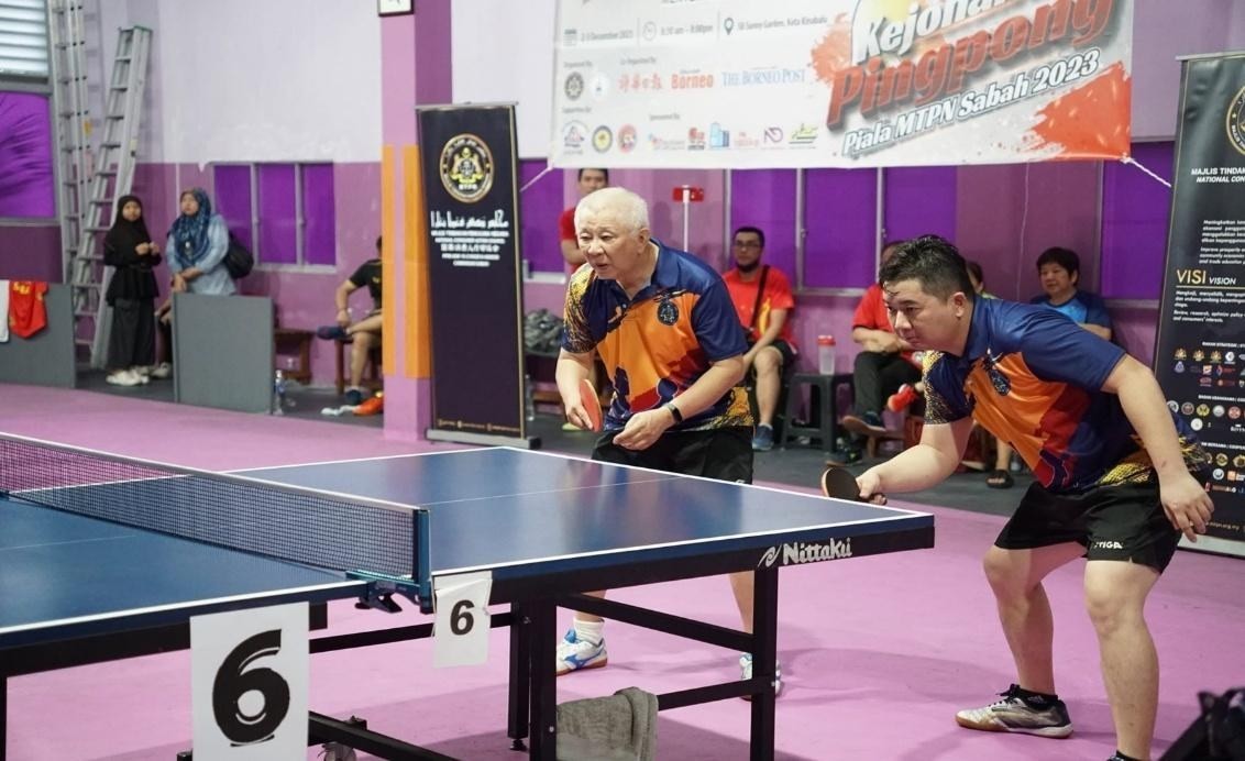 MTPN Sabah Table Tennis Cup: Community participation and sportsmanship.