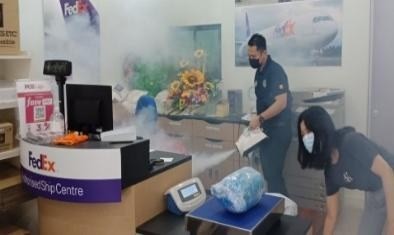 Community disinfection programme: Support for community premises during 2020–2021.