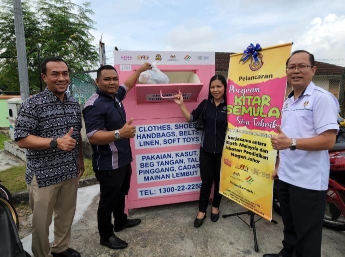 Fabric waste recycling programme: An environmental initiative with the Johor education community.