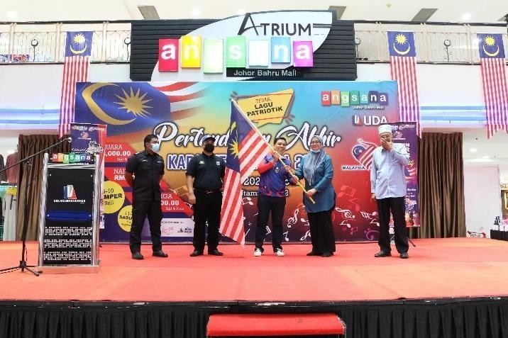 Kembara Merdeka Jalur Gemilang: Community participation · Johor Bahru, 2020.