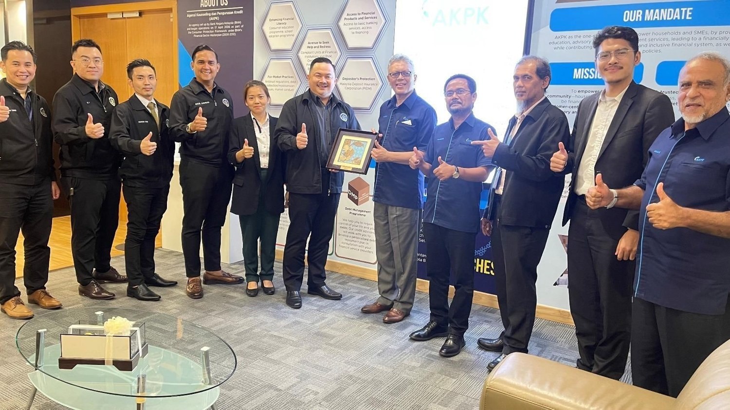 Courtesy visit to AKPK: Agensi Kaunseling dan Pengurusan Kredit.