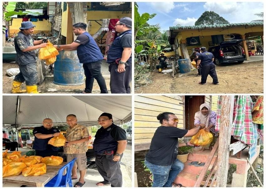 Terengganu flood relief: Food and essential assistance for flood-affected communities.