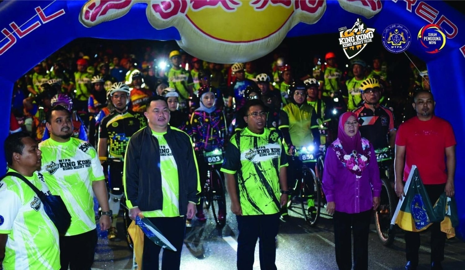 King Kong Kong Night Ride: Community cycling and recreation.